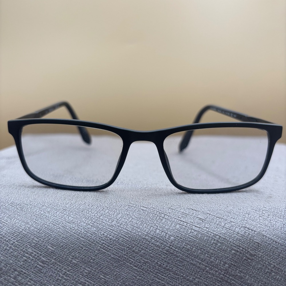 Dragon DR2044 002 Matte Black Rectangular Eyeglass Frames 55-18-145